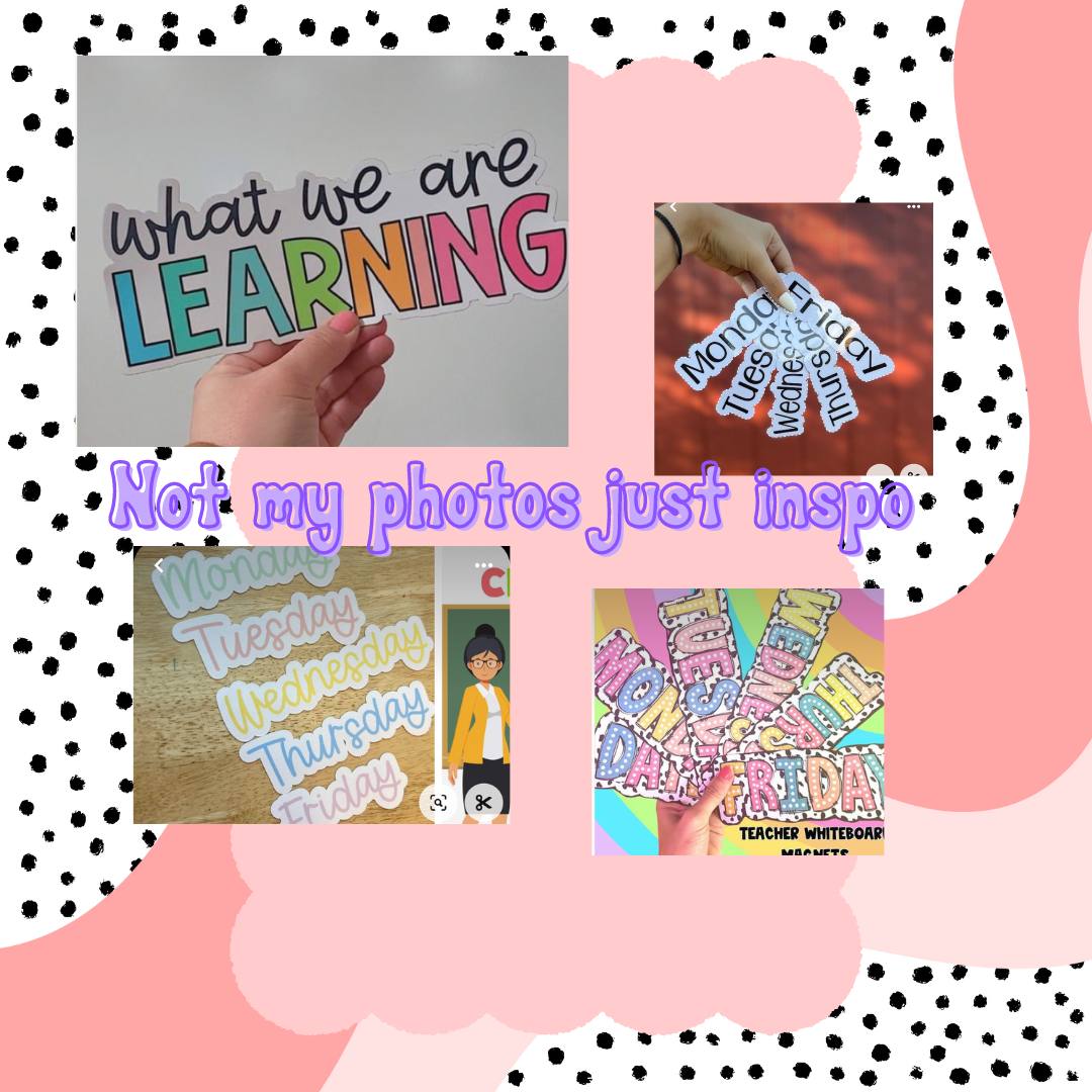 Custom whiteboard Magnets