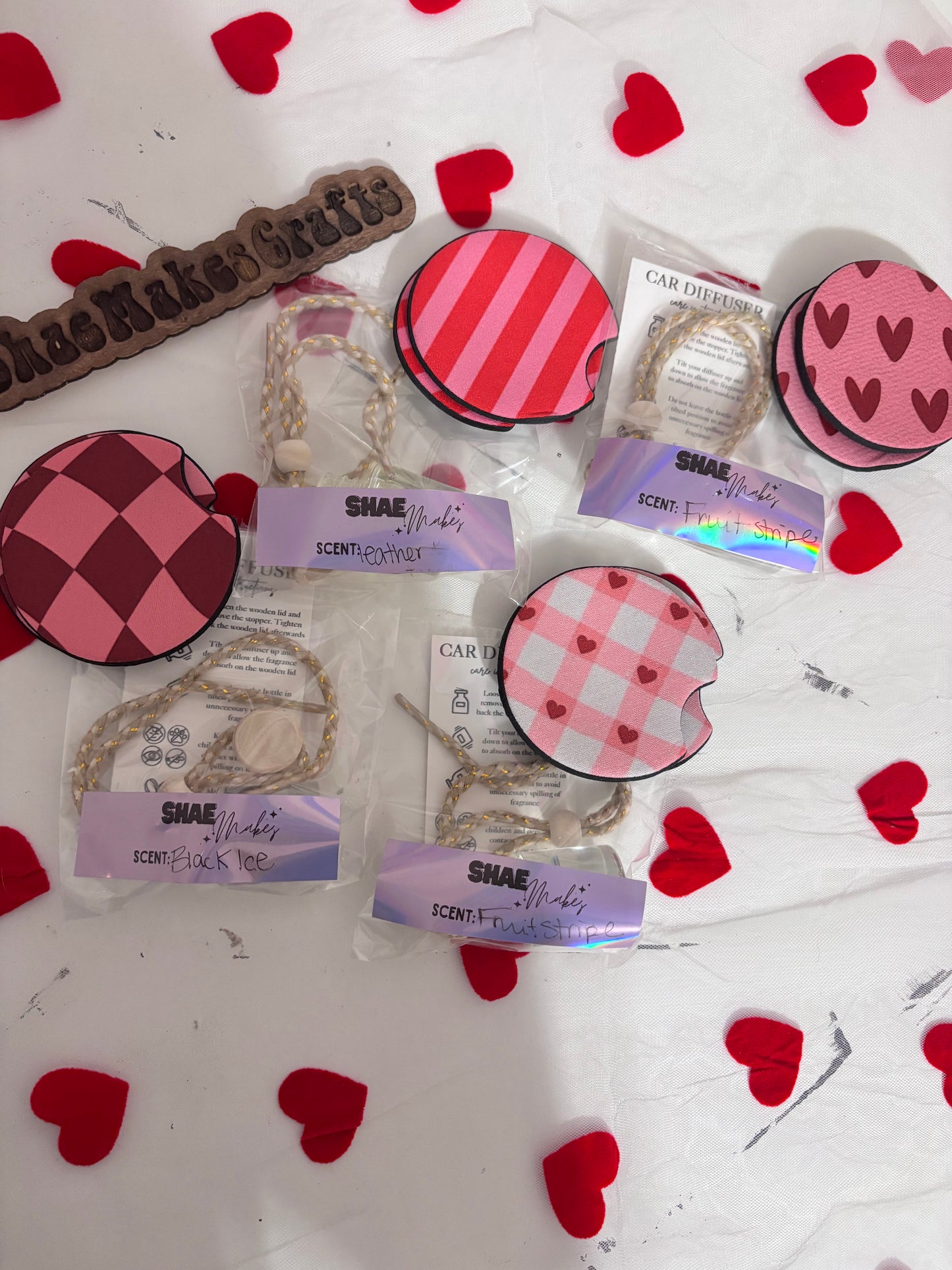 MONTHLY CAR COASTERS & oil diffuser bundle