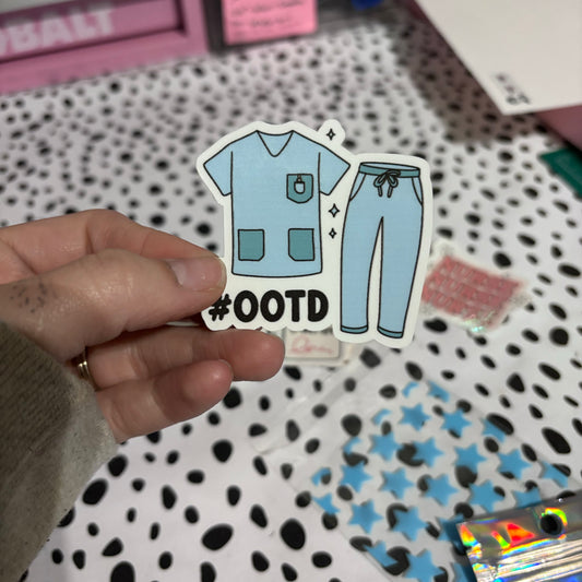 OOTD scrubs