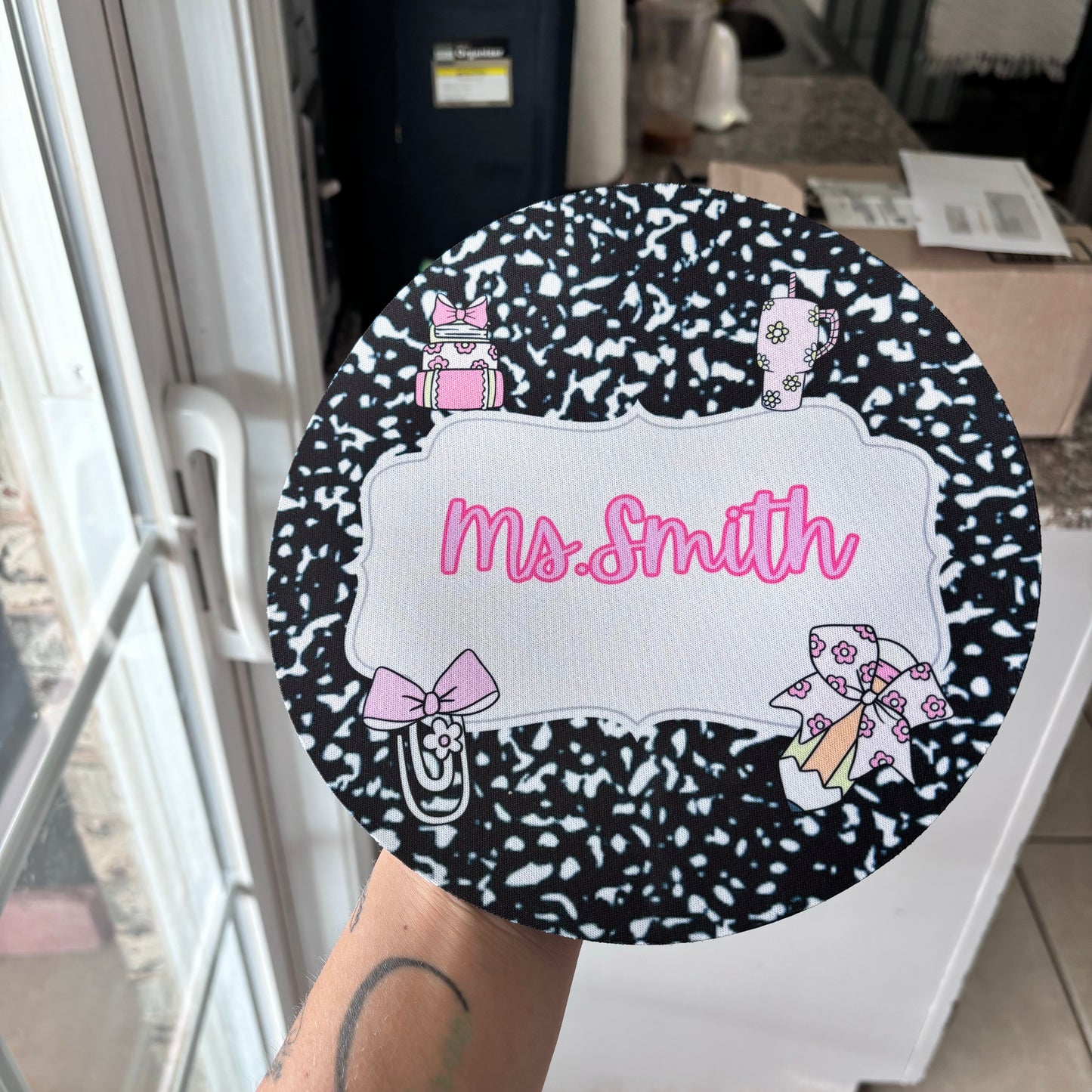 Custom Circle mouse pad