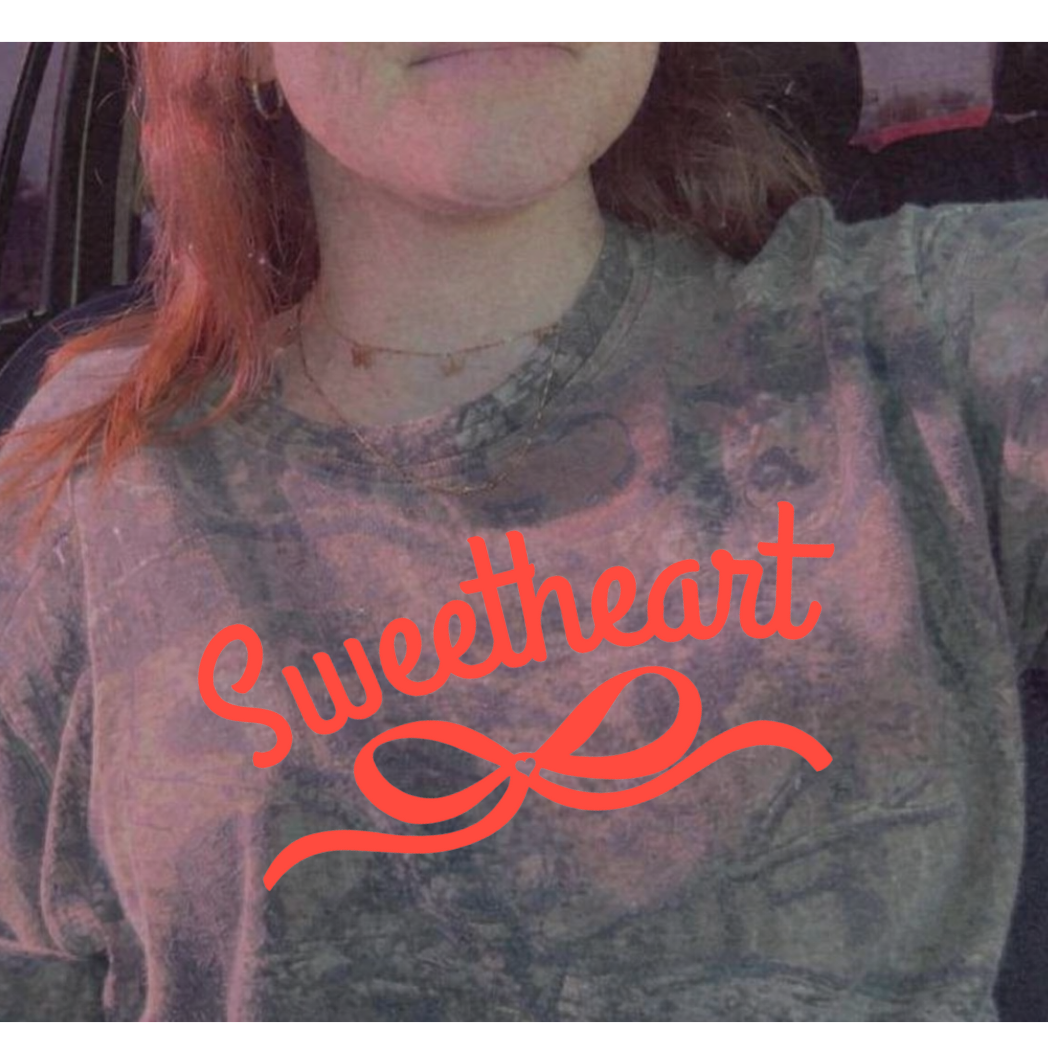 Camo Sweetheart Bow long sleeve