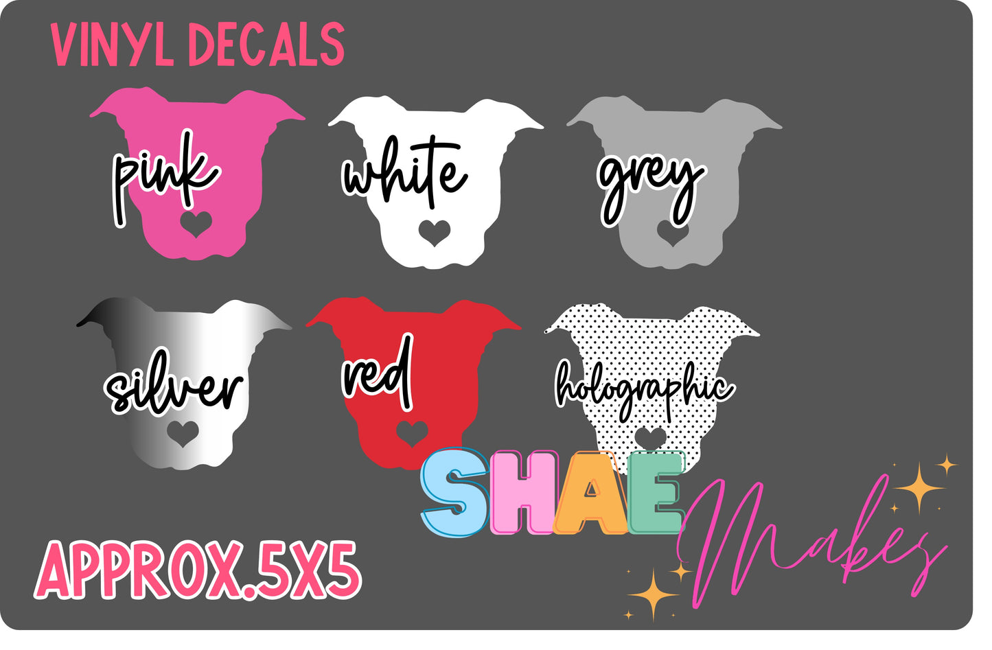 Pitty Vinyl Decal (Choose color)