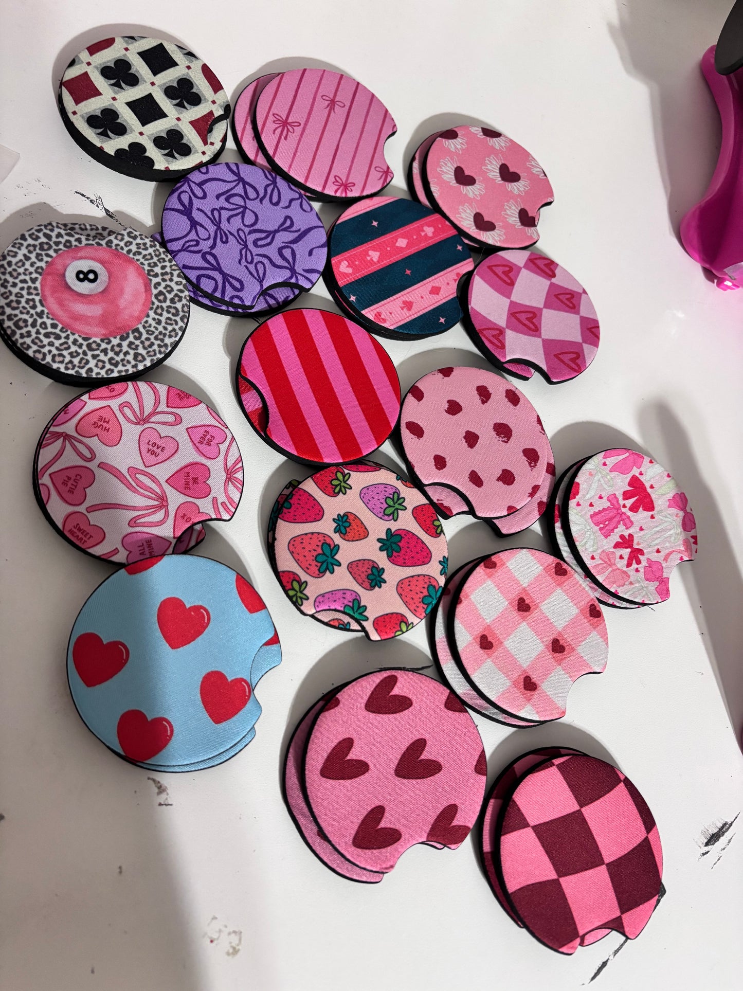 MONTHLY CAR COASTERS & oil diffuser bundle