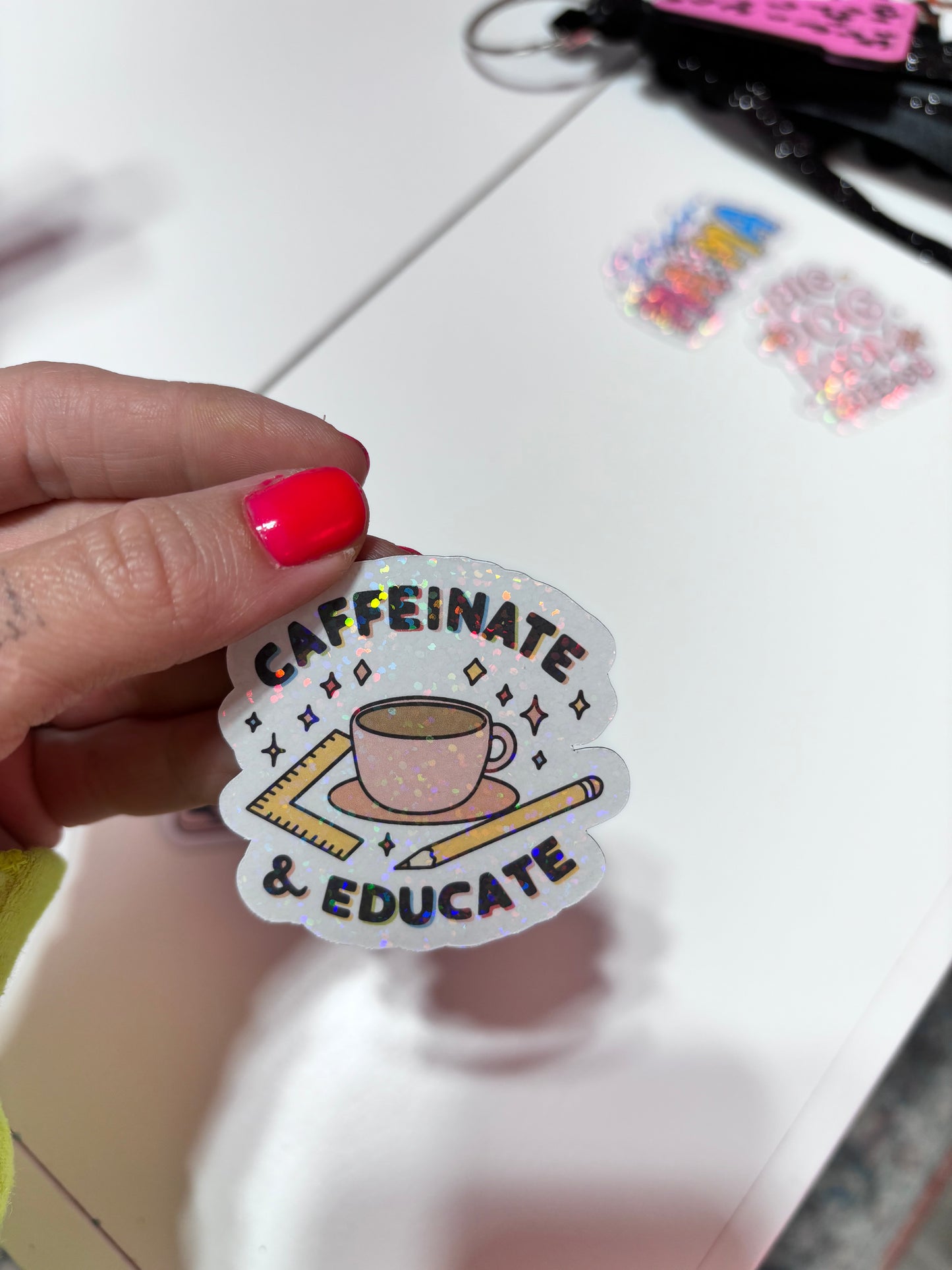 Caffeinate and educate