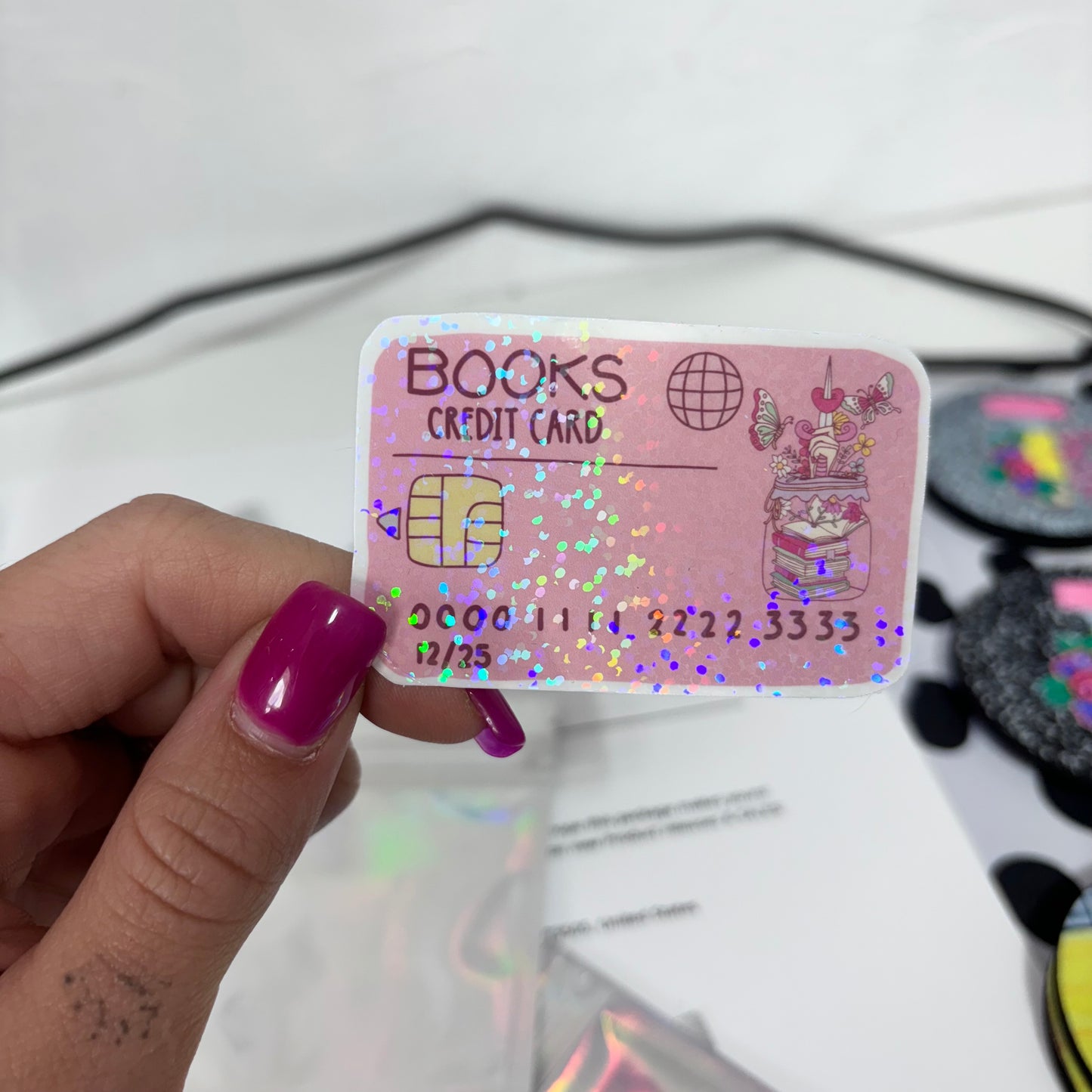 Bookish credit card