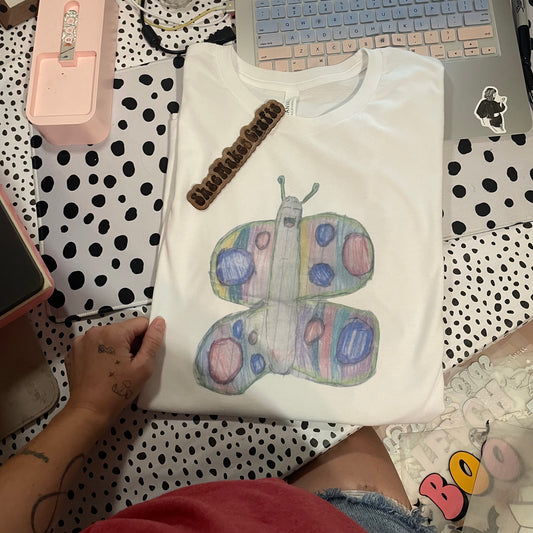 Custom Order Drawing on a tee