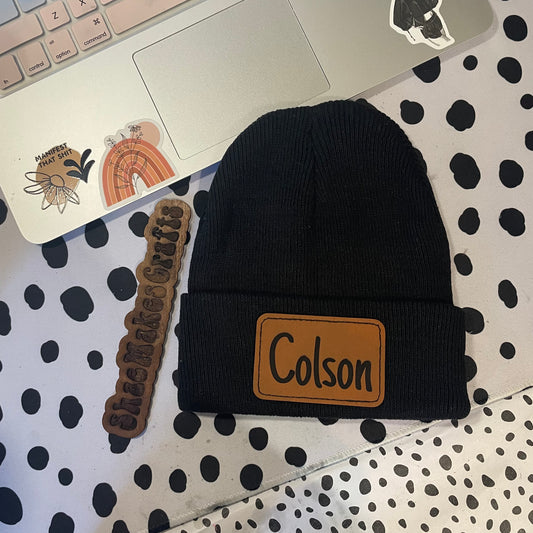 Custom Patch Kids Beanies