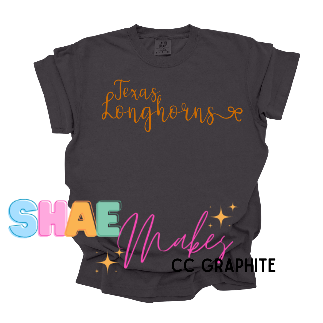 Longhorn Bow script – Shae Makes Crafts