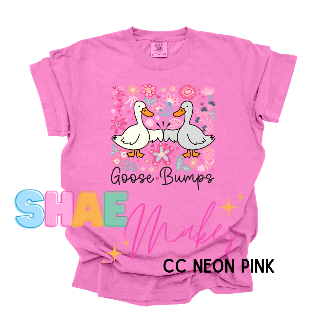 Goose Bumps floral