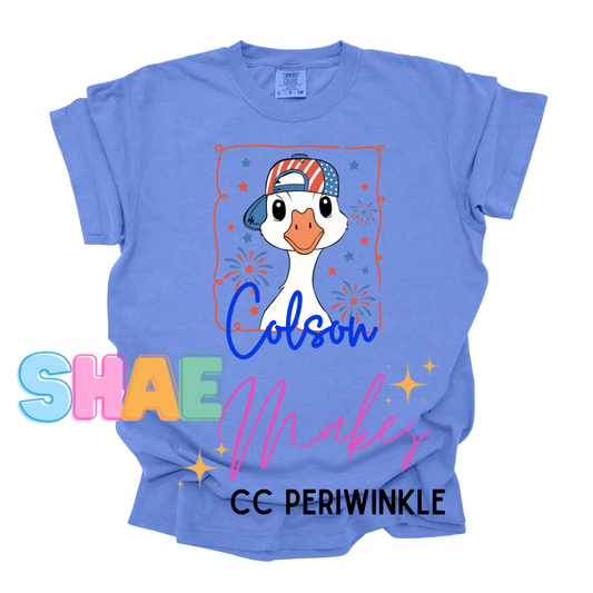 Boy Goose Merica' Custom name Kids